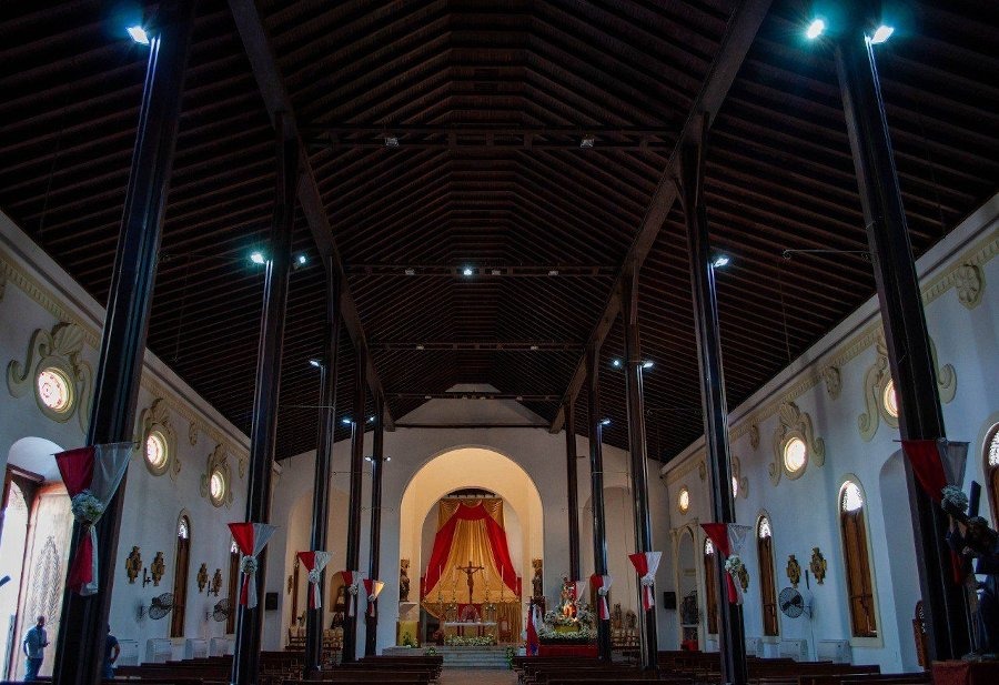 Interior de la Catedral de Maracaibo